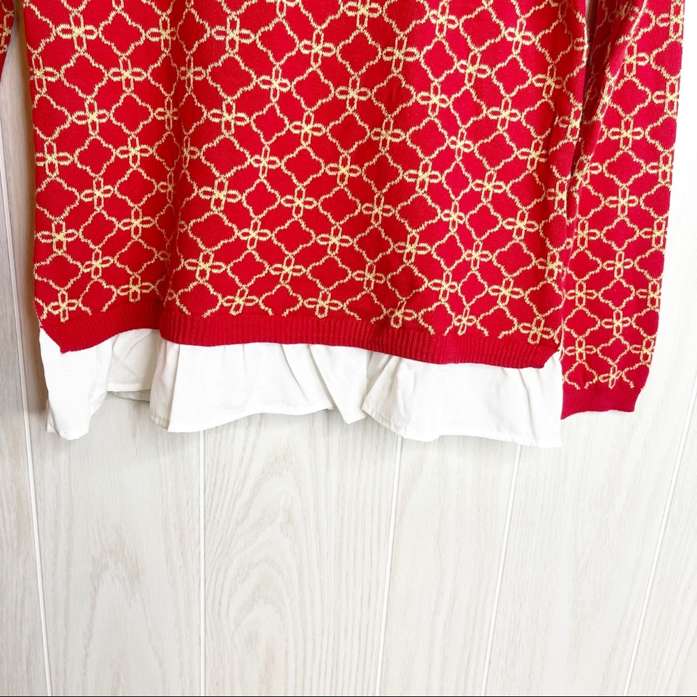 NWT Crown & Ivy Kids XL Holiday Sweater - Picture 5 of 7